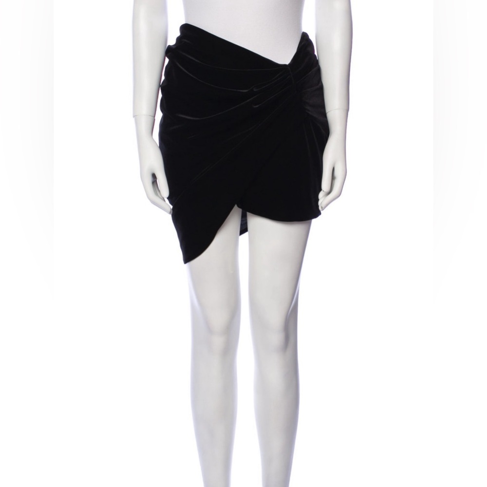 Alexandre Vauthier Velvet Skirt